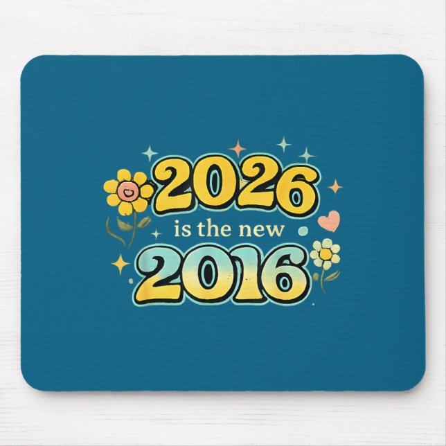 Funny 2016 Nostalgia Vibes Culture Mouse Mat (Front)