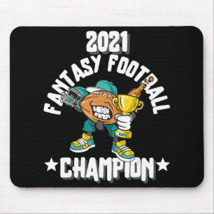 FUNNY 2021 FANTASY FOOTBALL CHAMPION FANTASY LEAGU MOUSE MAT