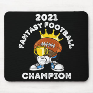 FUNNY 2021 FANTASY FOOTBALL CHAMPION FANTASY LEAGU MOUSE MAT