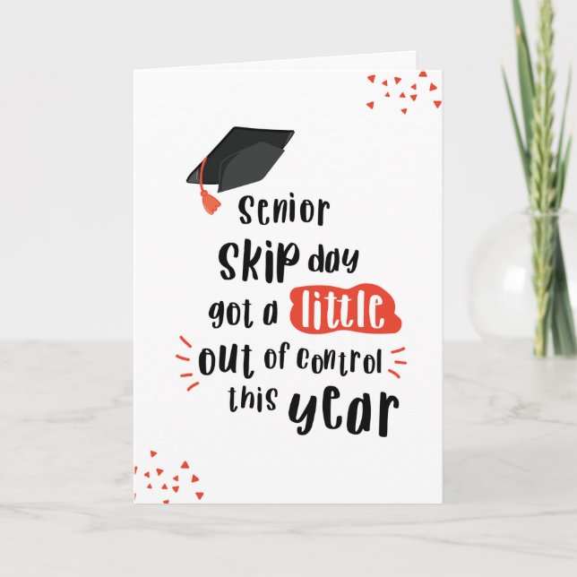 Funny 2021 Graduation card (Front)