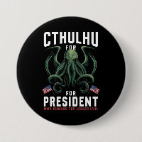 Funny 2024 Elections Cthulhu for President