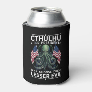 Funny 2024 Elections Cthulhu For President  Can Cooler