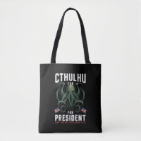 Funny 2024 Elections Cthulhu for President 