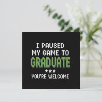 Funny 2025 Gamer Graduate Graduation