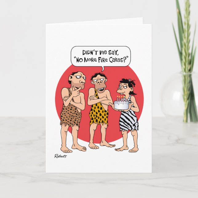 Funny 25th Birthday Card (Front)