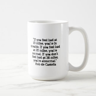 Funny 26.2 Coffee Mug for Marathoner - Abnormal