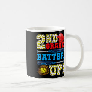 Funny 2nd Grade Tter Up Softll First Day Of School Coffee Mug