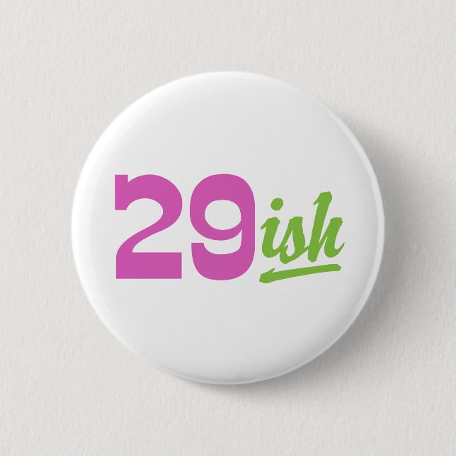 Funny 30th Birthday 6 Cm Round Badge (Front)