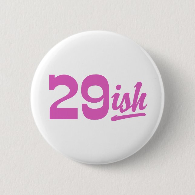 Funny 30th Birthday 6 Cm Round Badge (Front)