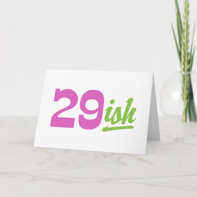 Funny 30th Birthday Card (Front)