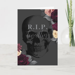 Funny 30th Birthday Card RIP Twenties