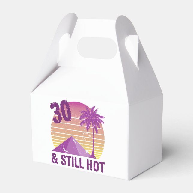 Funny 30th Birthday Hot Favour Box (Front Side)