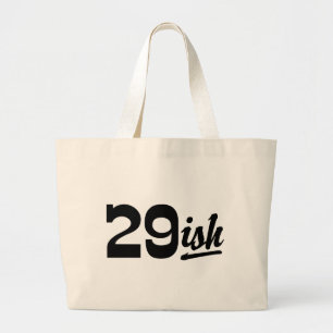Funny 30th Birthday Large Tote Bag