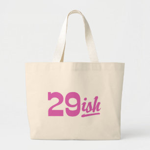 Funny 30th Birthday Large Tote Bag