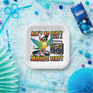 Funny 40+ Birthday Celebration Paper Plates
