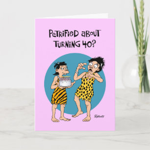 Funny 40th Birthday Card