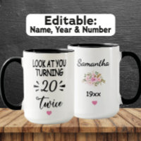 Funny 40th Birthday – Custom Name & Birth Year