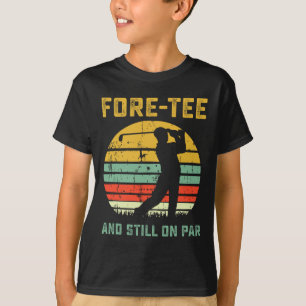 Funny 40th Birthday Golf Pun Golfing 40 Year Old G T-Shirt