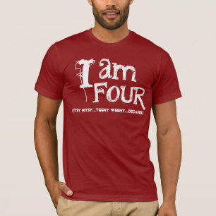 Funny 40th Birthday Shirt I am Four Decades