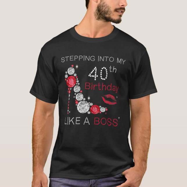 Funny 40Th Birthday T I Turn Forty Birthday Party T-Shirt (Front)