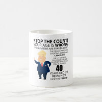 Funny 40th Year Birthday Present Happy Birth year