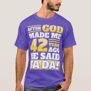 Funny 42nd Birthday 42 Years Long Sleeve T-Shirt