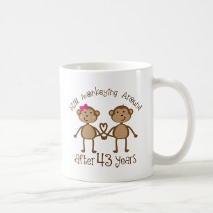 Funny 43rd Wedding Anniversary Gifts Coffee Mug