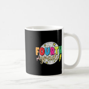 Funny 4th Grade Back To School Dalmatian Dots Teac Coffee Mug