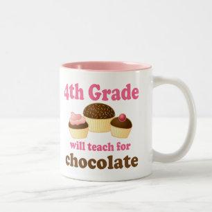 Funny 4th Grade Teacher Mug