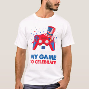 Funny 4Th Of July 2021 Video Games I Paused My Gam T-Shirt