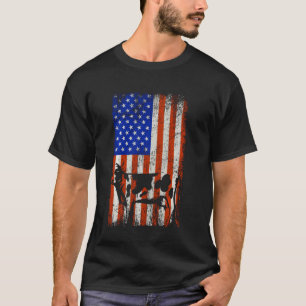 Funny 4th Of July American Flag Apparel Usa Patrio T-Shirt