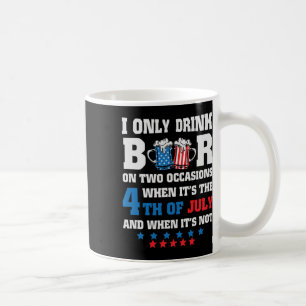 Funny 4th Of July-beer Loving Dad Drinking Gift Me Coffee Mug