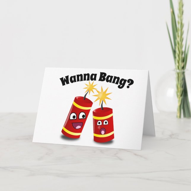 Funny 4th Of July Card (Front)