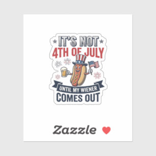Funny 4th Of July Hot Dog Vintage Patriotic Shirt_