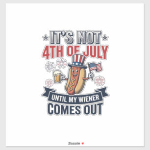 Funny 4th Of July Hot Dog Vintage Patriotic Shirt_