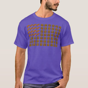 Funny 4th of July Hotdogs Burger USA Flag T-Shirt