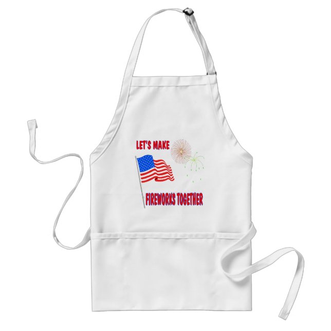 Funny 4th of July Standard Apron (Front)