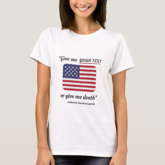 Funny 4th of July T-Shirt American Flag Patriot