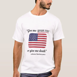 Funny 4th of July T-Shirt American Flag Patriot