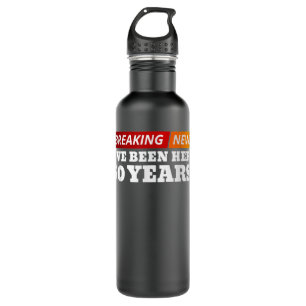 Funny 50 Year Work Anniversary 50th Employee Appre 710 Ml Water Bottle