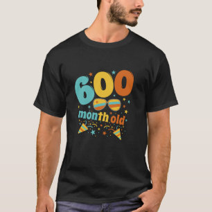 Funny 50th Birthday 600 month old Long Sleeve T Sh T-Shirt