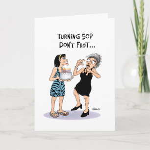Funny 50th Birthday Card