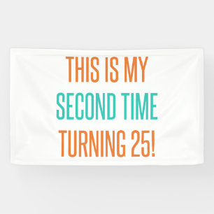 Funny 50th Birthday For Women Banner