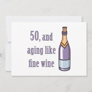 Funny 50th Birthday Gift Ideas Card