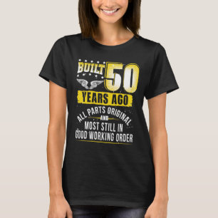 Funny 50th Birthday Shirt B-Day Gift Saying Age 50