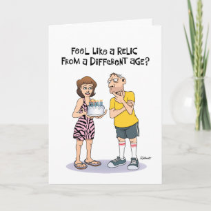 Funny 52nd Birthday Greeting Card