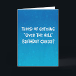 Funny 55th Birthday Card<br><div class="desc">Funny 55th Birthday Greeting Card for a man or for a woman who is turning 55 years old</div>