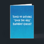 Funny 55th Birthday Card<br><div class="desc">Funny 55th Birthday Greeting Card for a man or for a woman who is turning 55 years old</div>