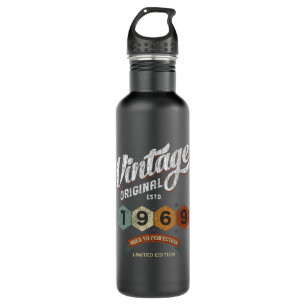 Funny 56 Year Old 1969 Vintage 56th Birthday Gift 710 Ml Water Bottle