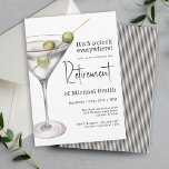 Funny 5 O'clock Everywhere Retirement Party Invitation<br><div class="desc">A funny "It's 5 O'clock Everywhere" retirement party invitation to celebrate the retiree with cocktails and a well-deserved happy hour party! , this Whether in a rooftop lounge, your favourite bar, a posh restaurant, or a more intimate home gathering, this theme is sure to make for a fun-filled evening. This...</div>